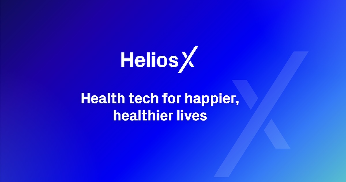 HeliosX | Health tech for happier, healthier lives